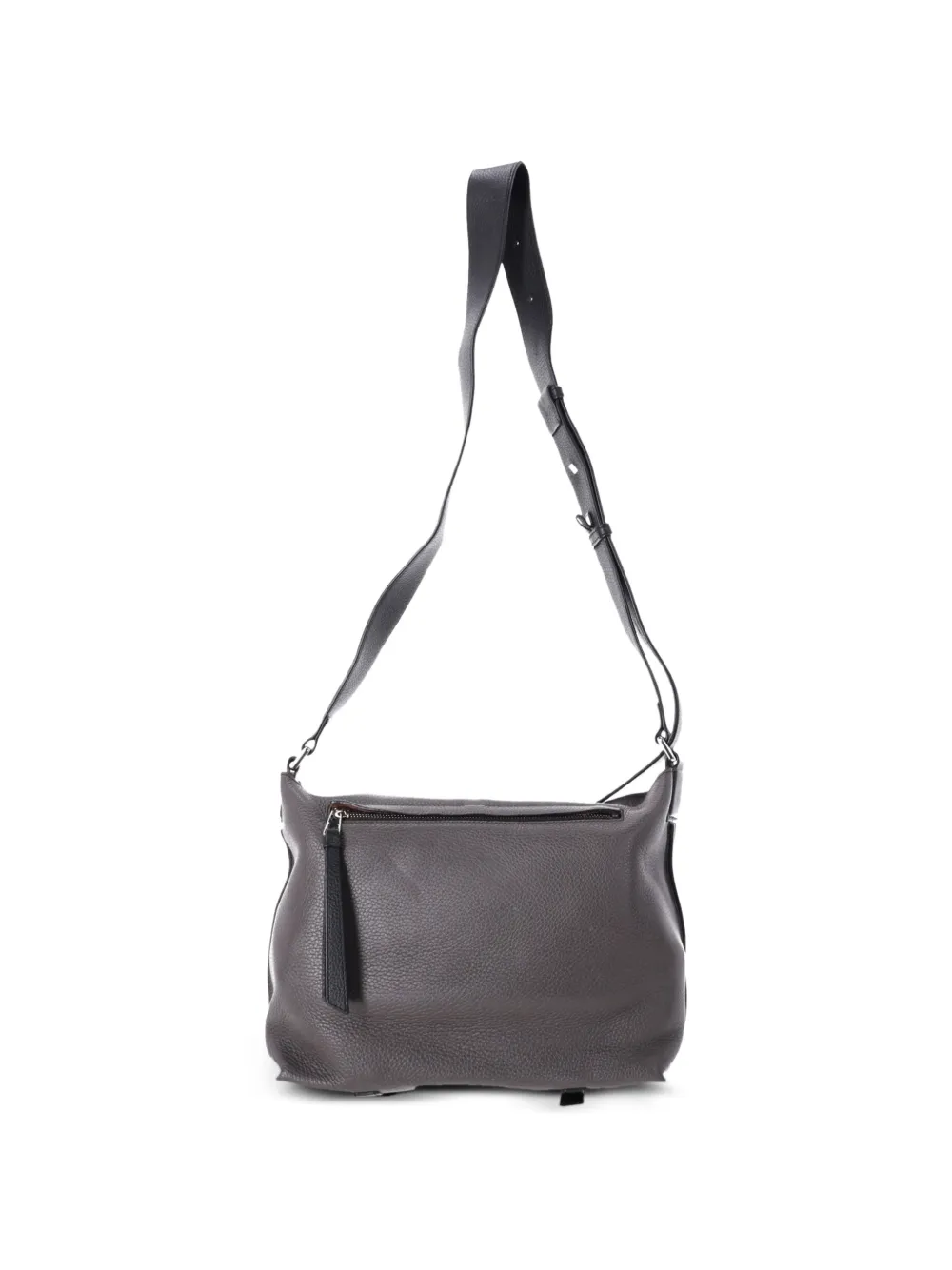  Loewe Pre-owned Large Military Leather Messenger Bag - Grey 