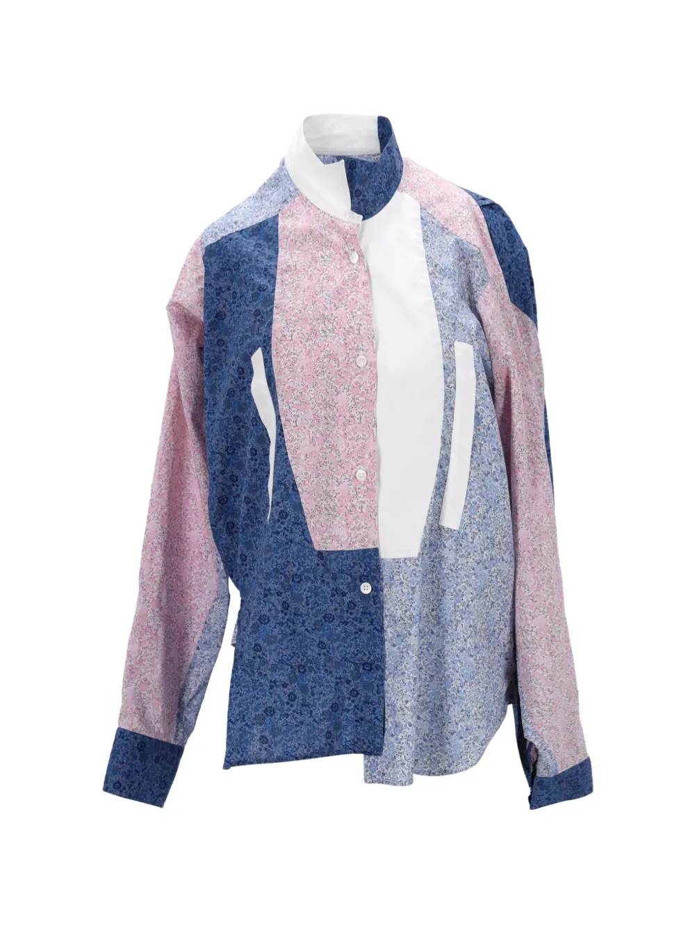 Loewe Pre-Owned asymmetric shirt - Blu