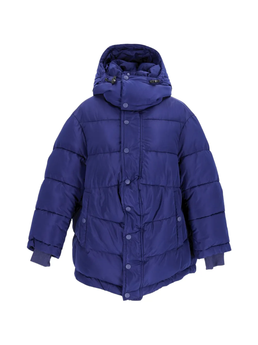 Balenciaga Pre-Owned buttoned padded jacket - Blu