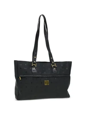 MCM Pre-Owned ロゴエンボス ハンドバッグ | ブラック | FARFETCH JP