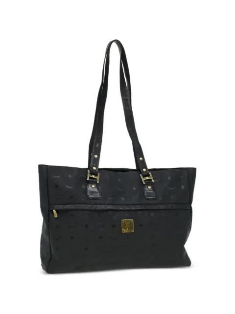 MCM Pre-Owned sac porté épaule Vicetos à motif de logogramme