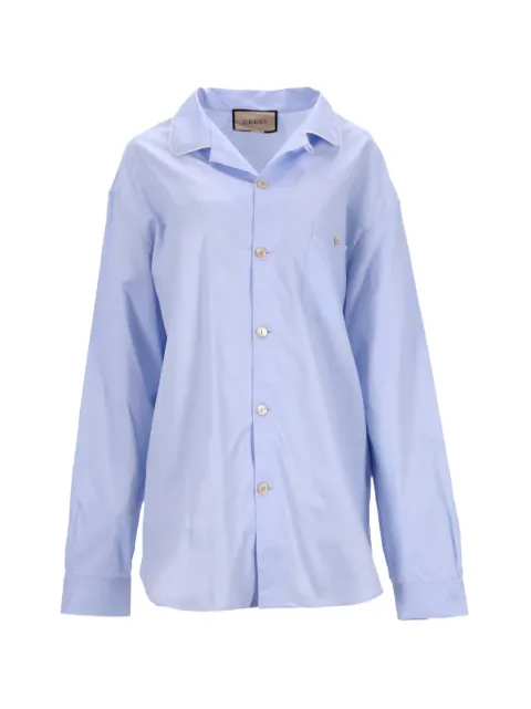 Gucci Pre-Owned button-down cotton shirt