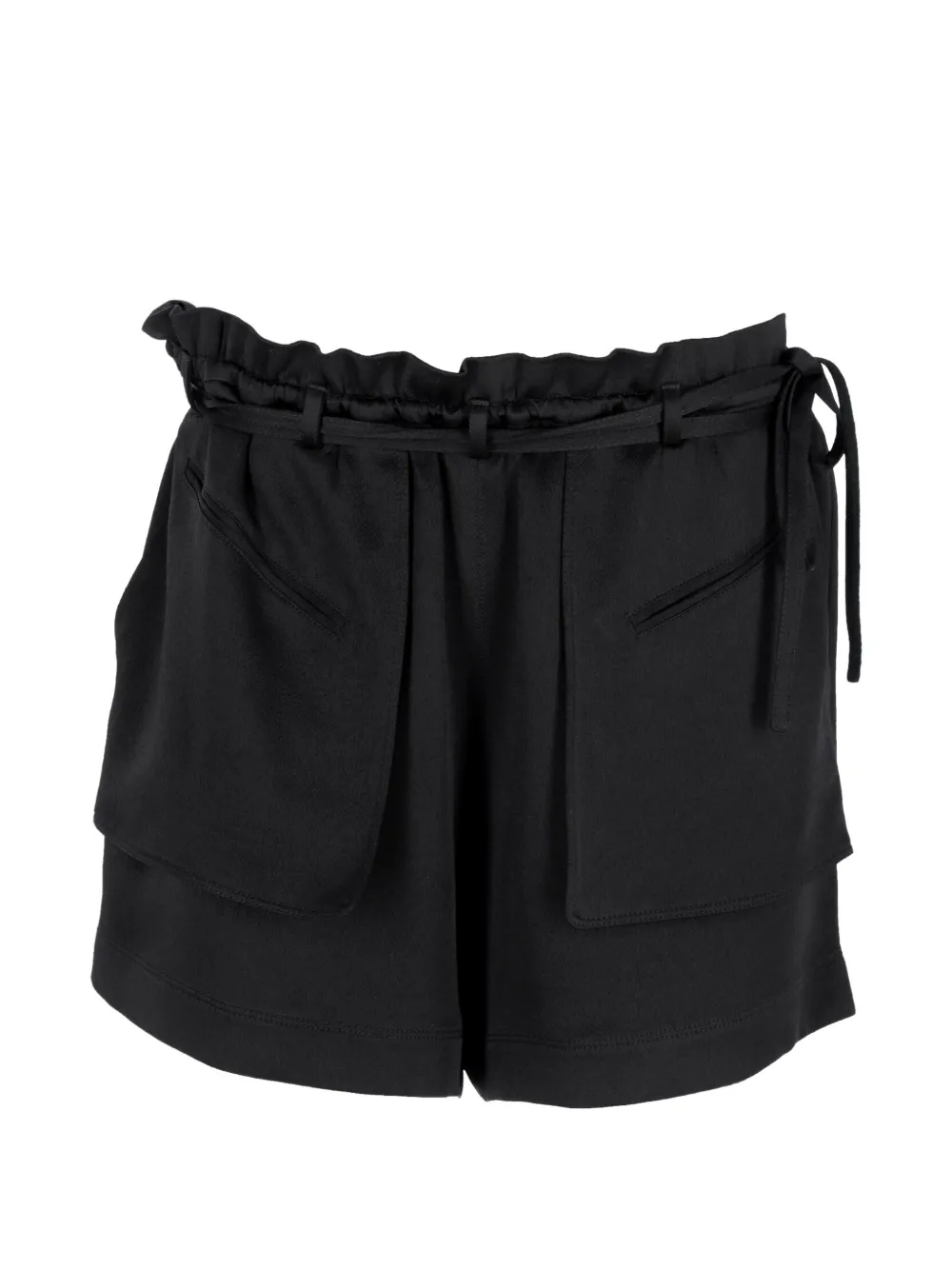 Valentino Garavani Pre-Owned paperbag shorts - Nero