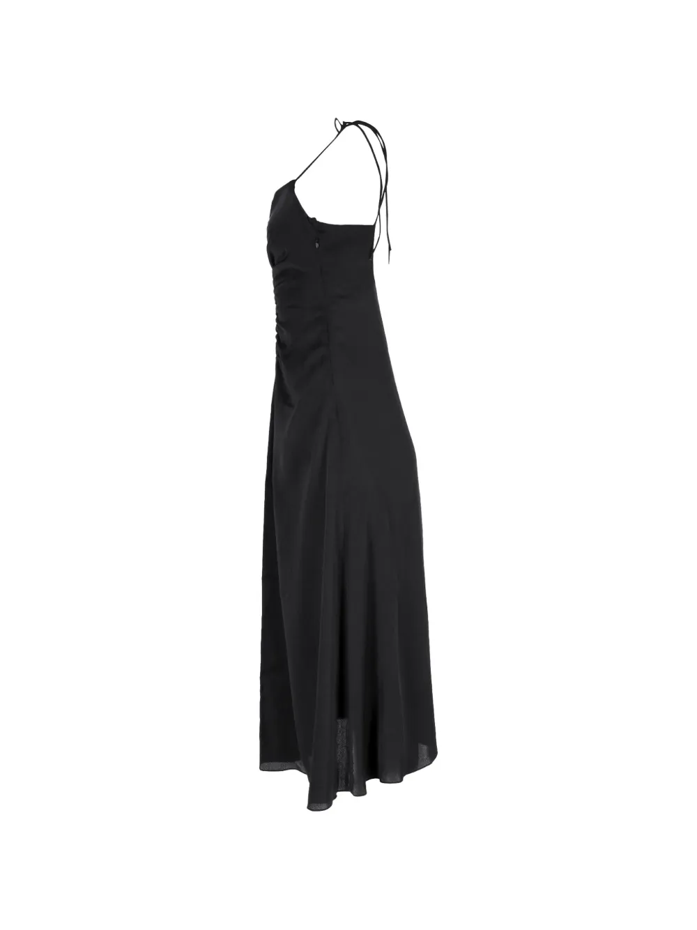Ruched Spaghetti Strap Dress