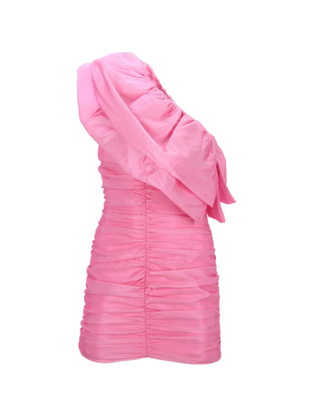 ROTATE BIRGER CHRISTENSEN ruffled one-shoulder mini dress - Rosa