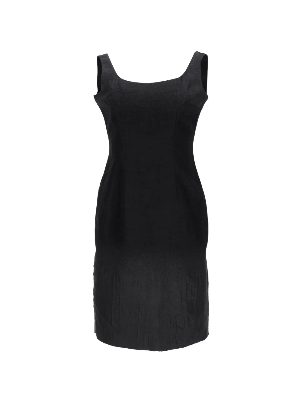Prada Pre-Owned square-neck mini dress - Nero