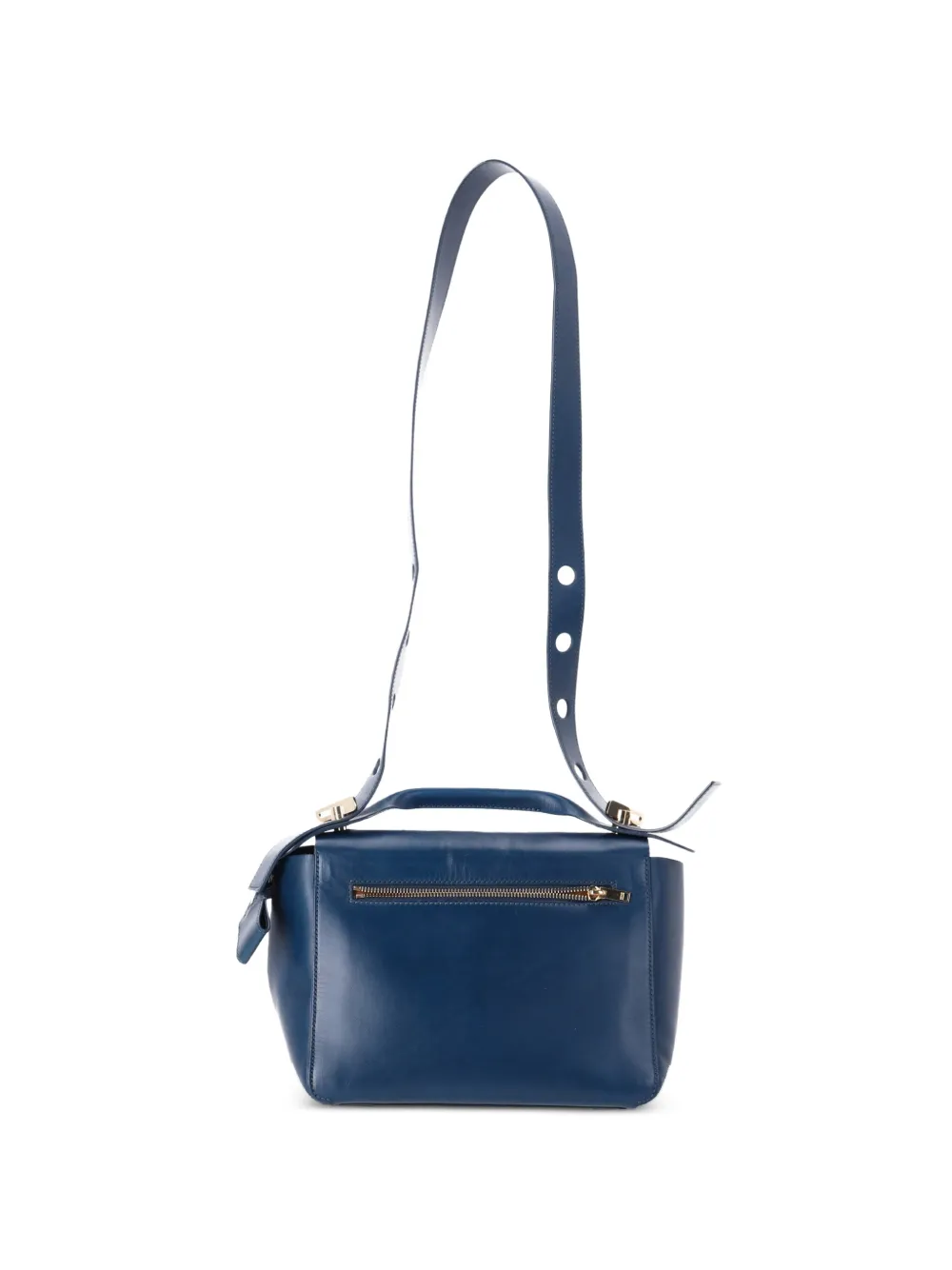 Sophie Hulme Große Schultertasche - Blau