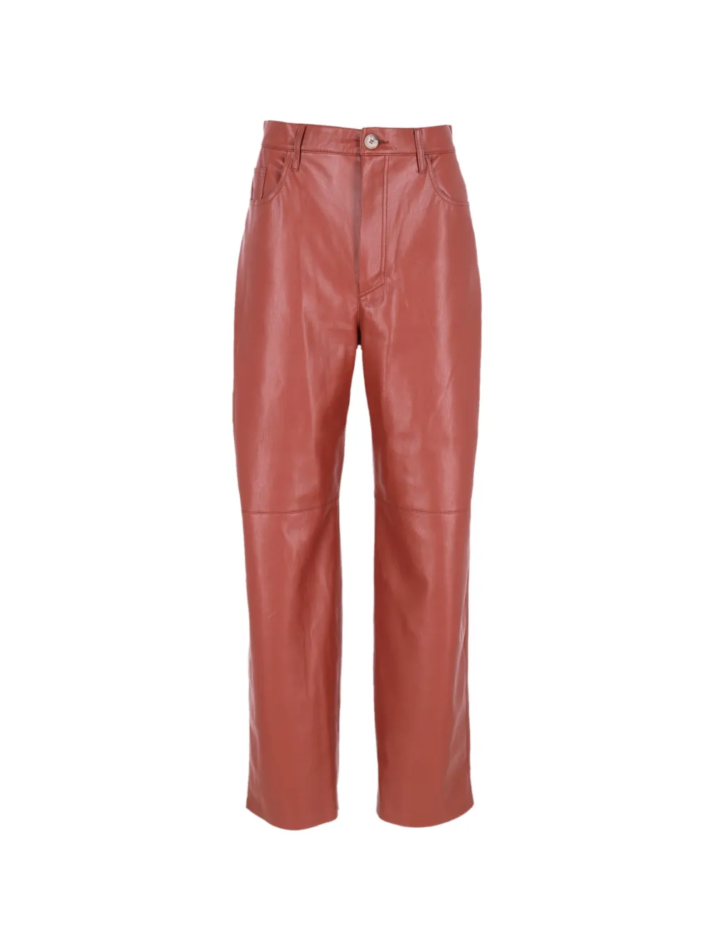 Nanushka straight-leg trousers - Marrone
