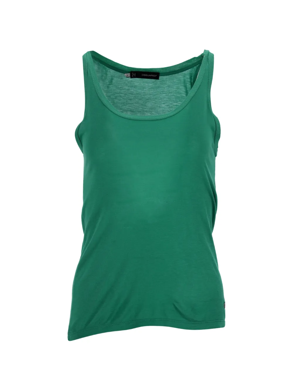 Pre-owned Dsquared2 Sleeveless Tank Top In Green