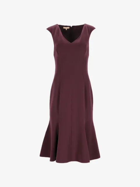 Michael Kors Vintage trumpet-silhouette midi dress