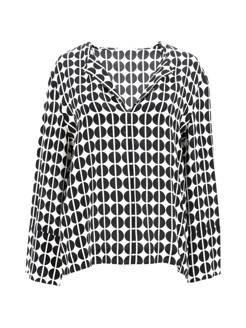 Etro Pre-Owned pattern long-sleeve top - Bianco