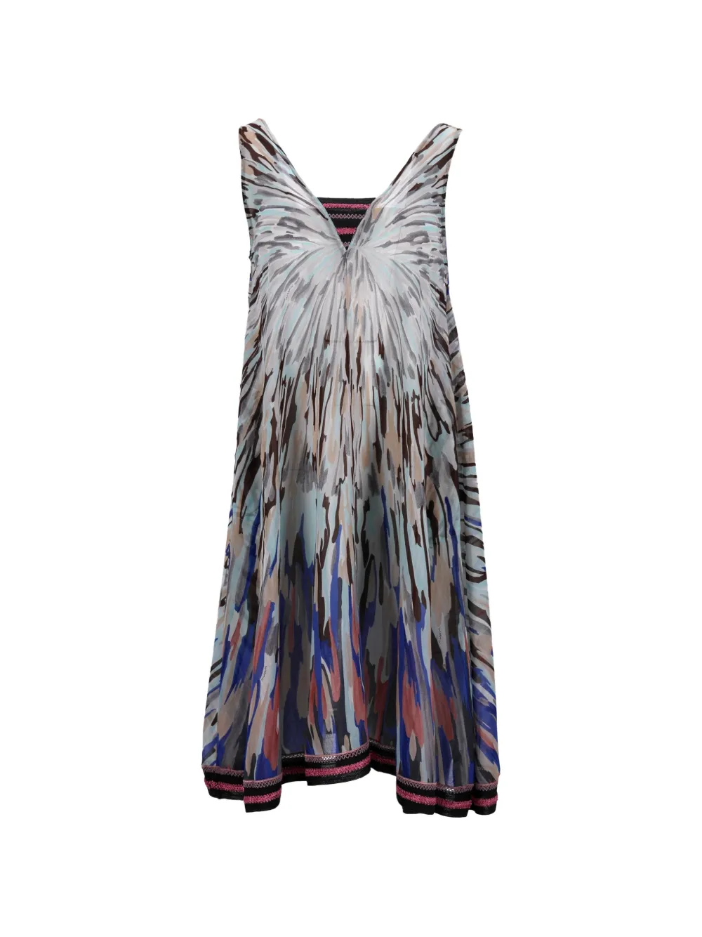Missoni Pre-Owned Mare sleeveless mini dress - Blue