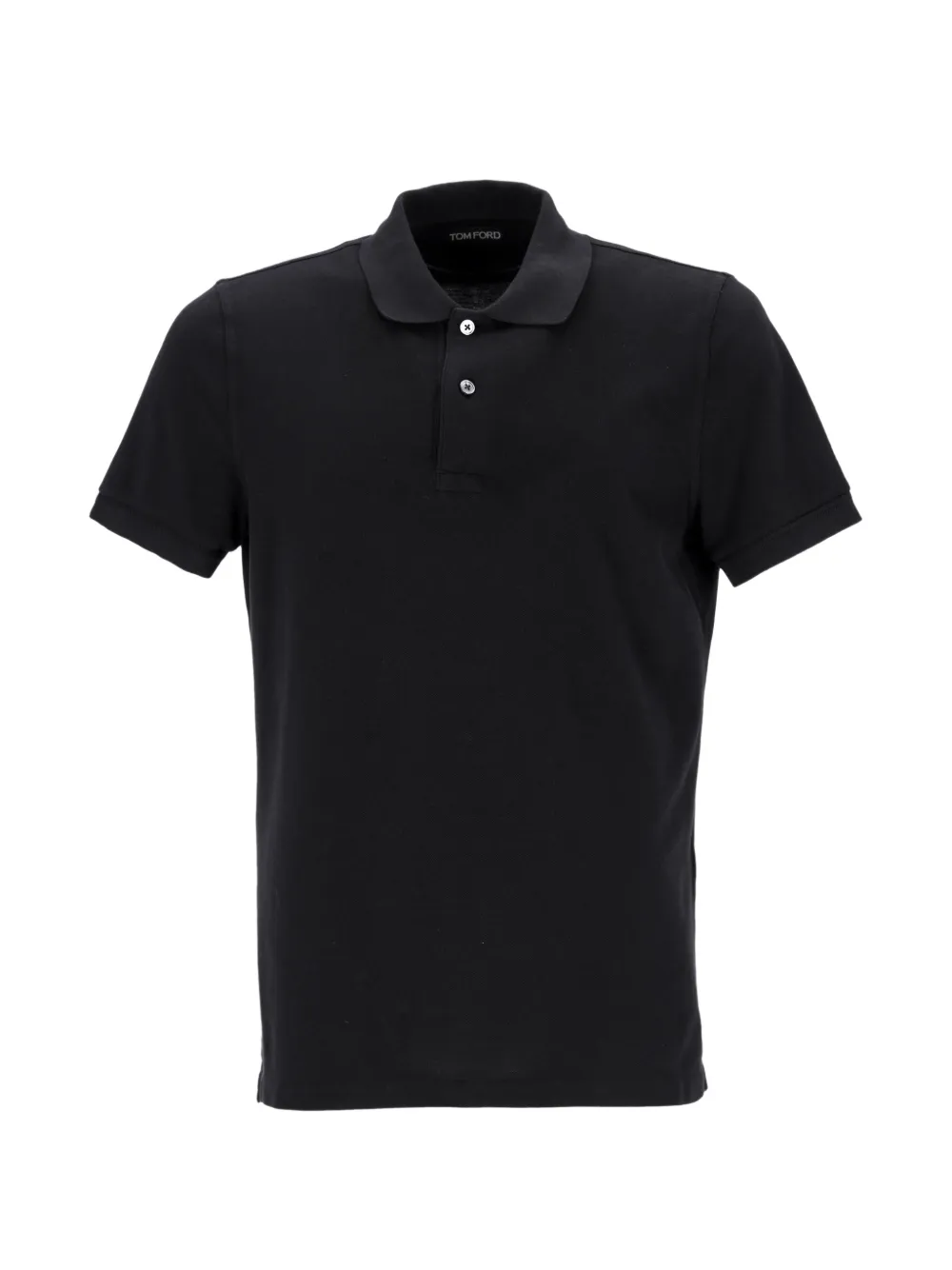 Tom Ford Vintage cotton polo shirt – Black