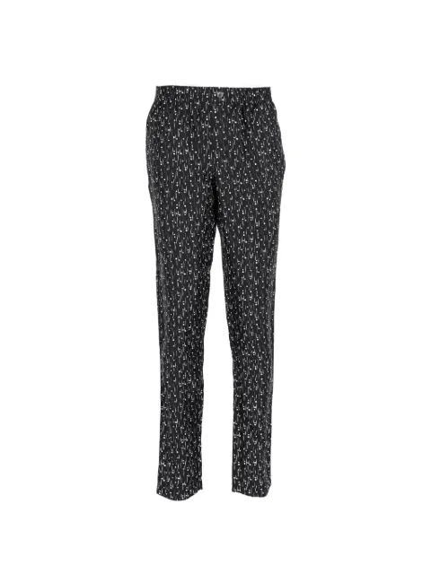 Dolce & Gabbana Pre-Owned pantalones rectos estampados