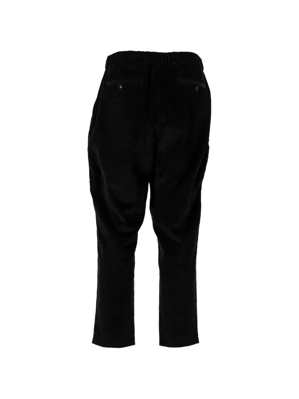 AMI Paris Cropped broek Zwart