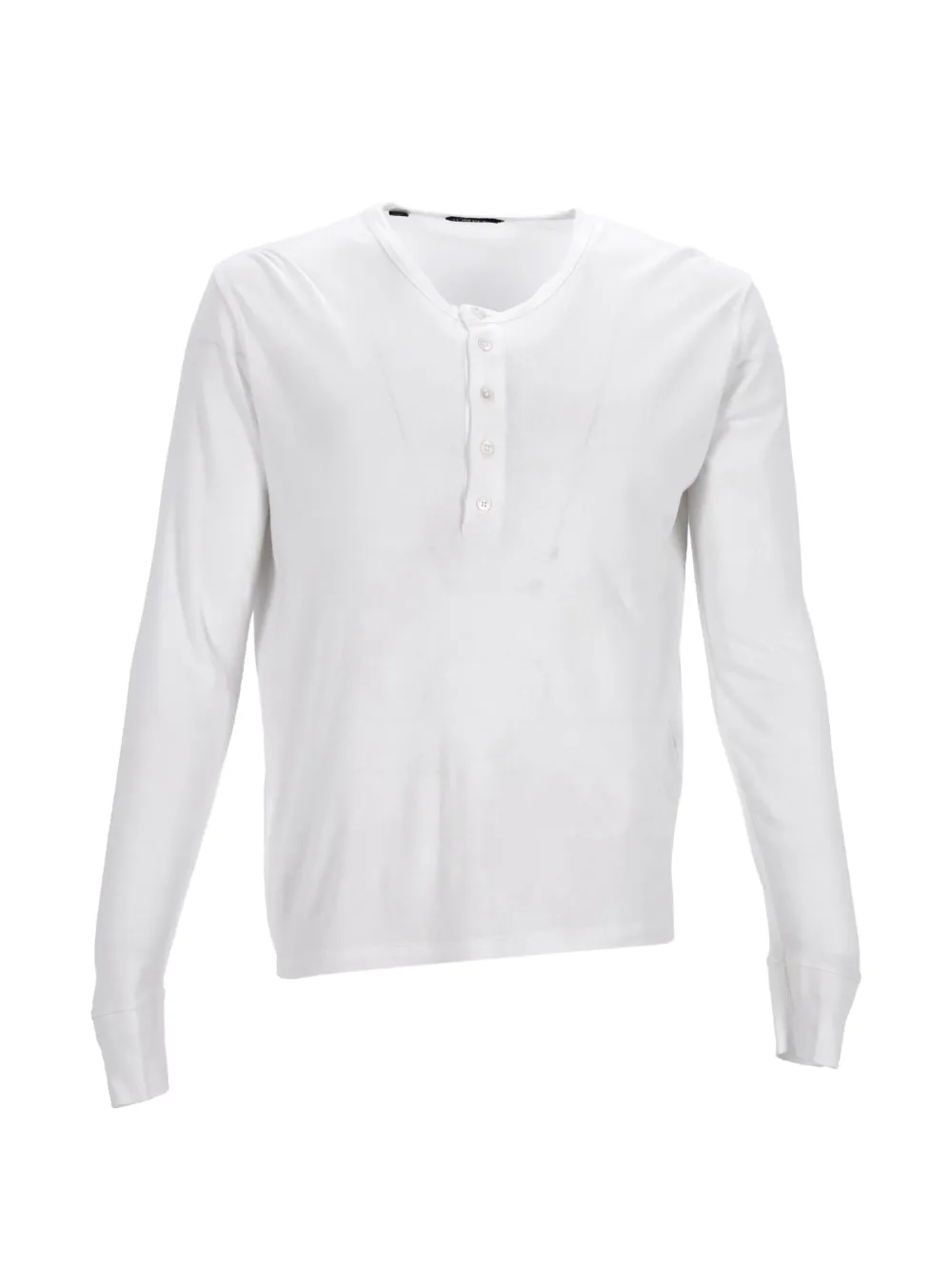 Tom Ford Vintage ribbed long-sleeve T-shirt - Weiß