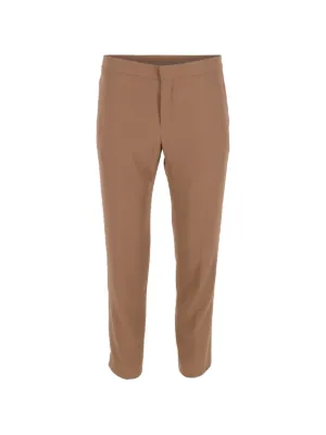 Hermès Pre-Owned Corduroy knee-patch Trousers | Brown | FARFETCH