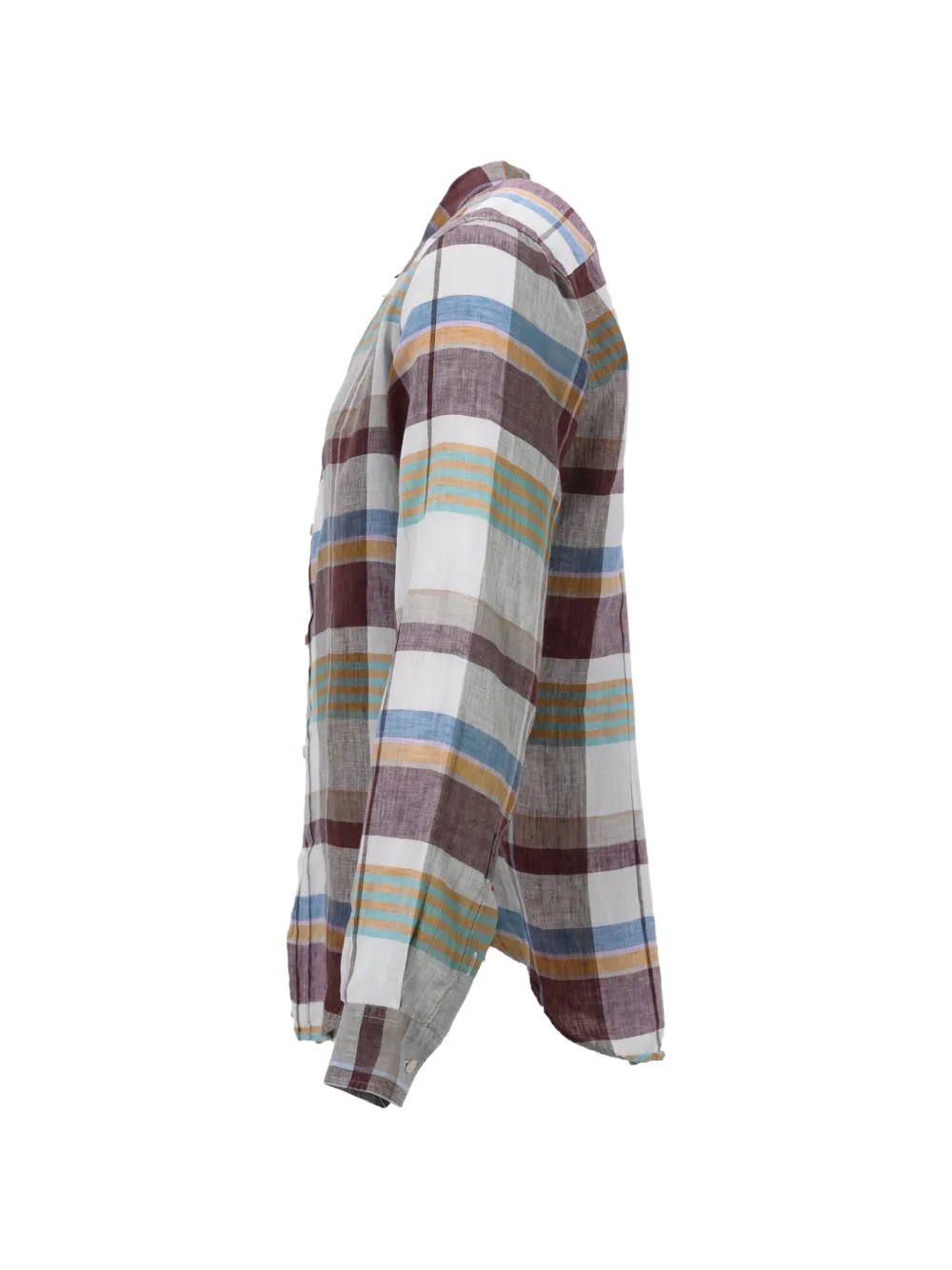  Missoni Pre-owned Plaid Buttoned Linen Shirt - White 
