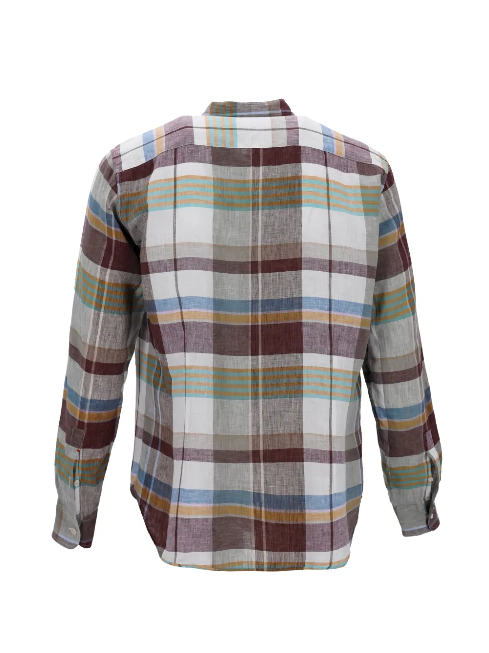  Missoni Pre-owned Plaid Buttoned Linen Shirt - White 