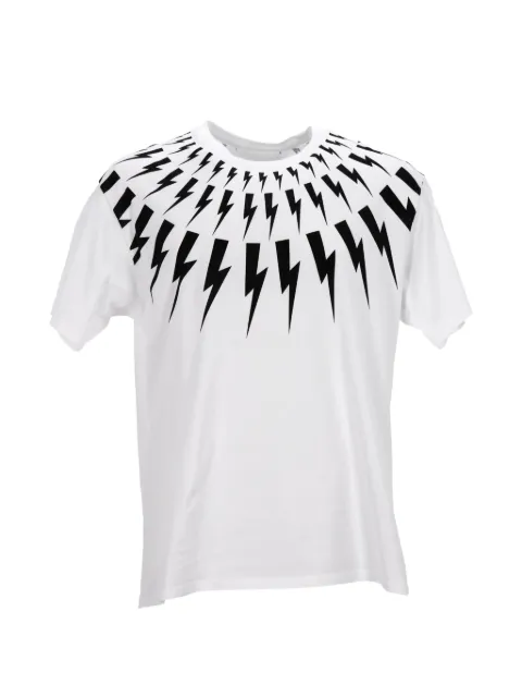 Neil Barrett Thunderbolt-print T-shirt