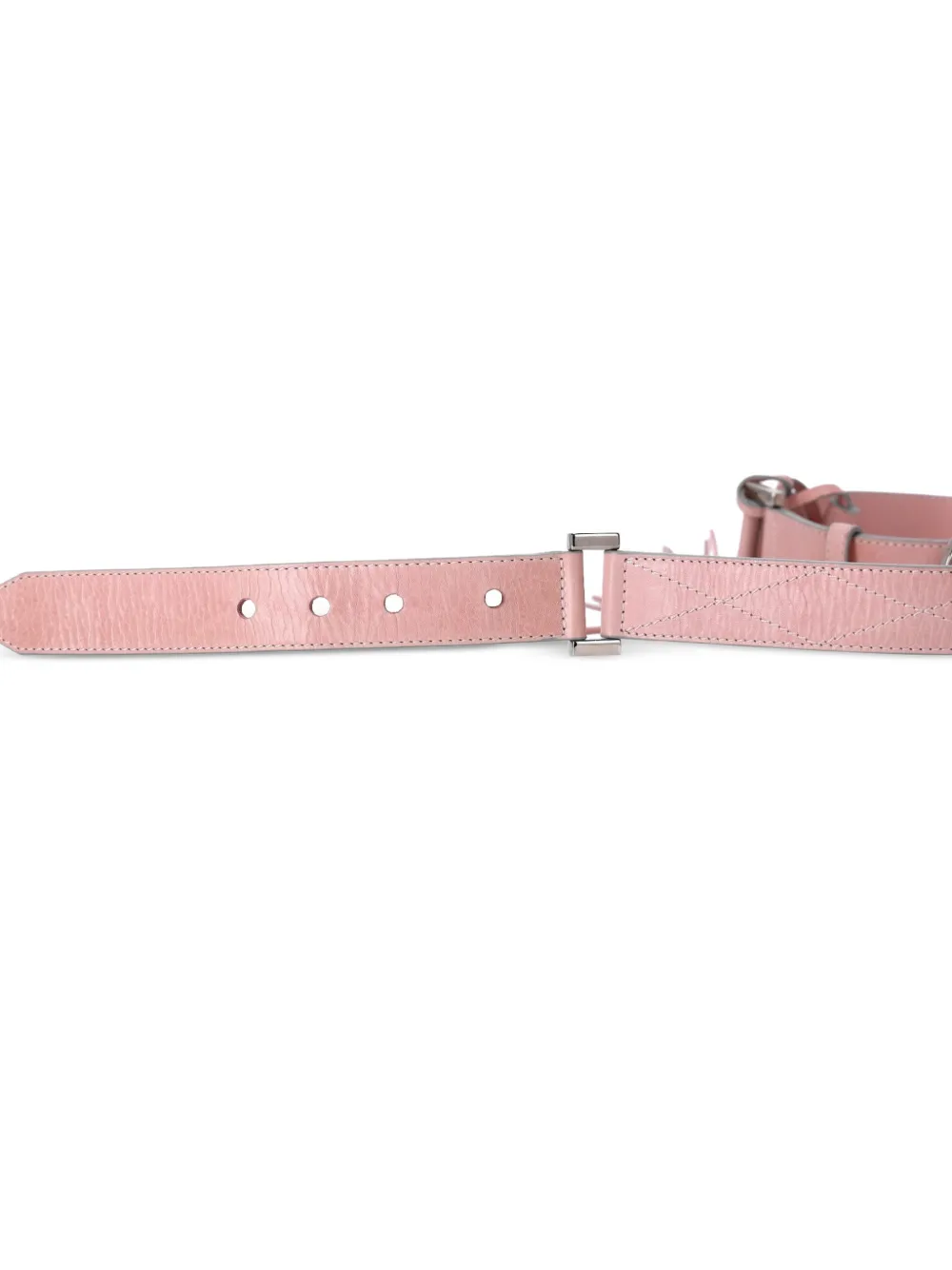 Tassel Buckle Leather Belt