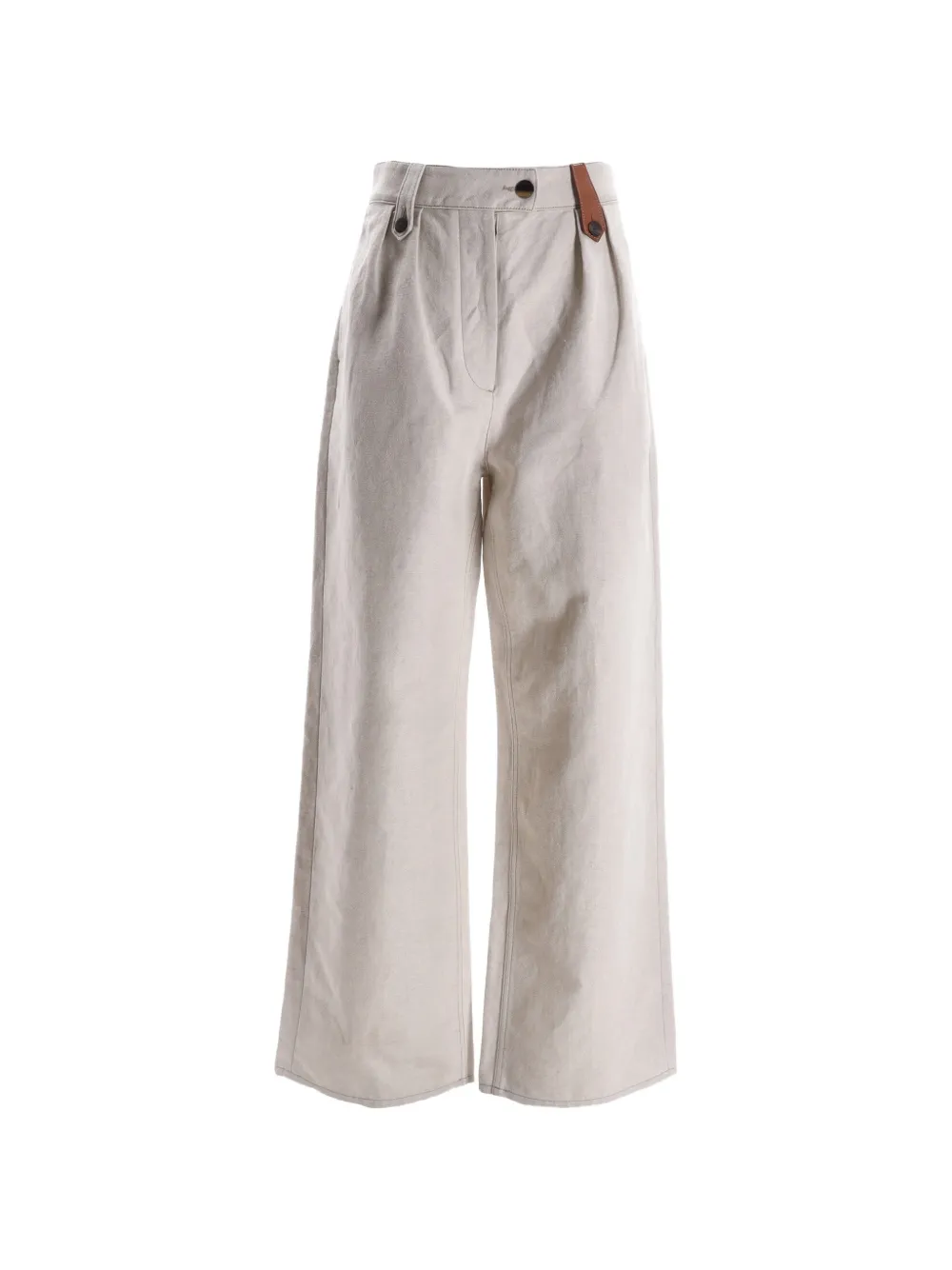 Loewe Pre-Owned wide-leg trousers - Toni neutri