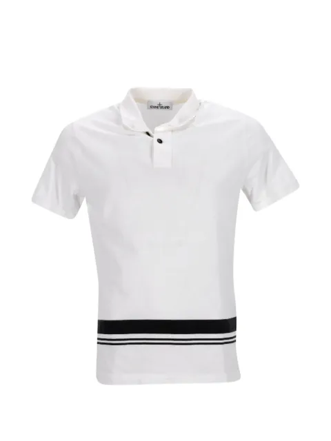Stone Island Marina logo-print polo shirt