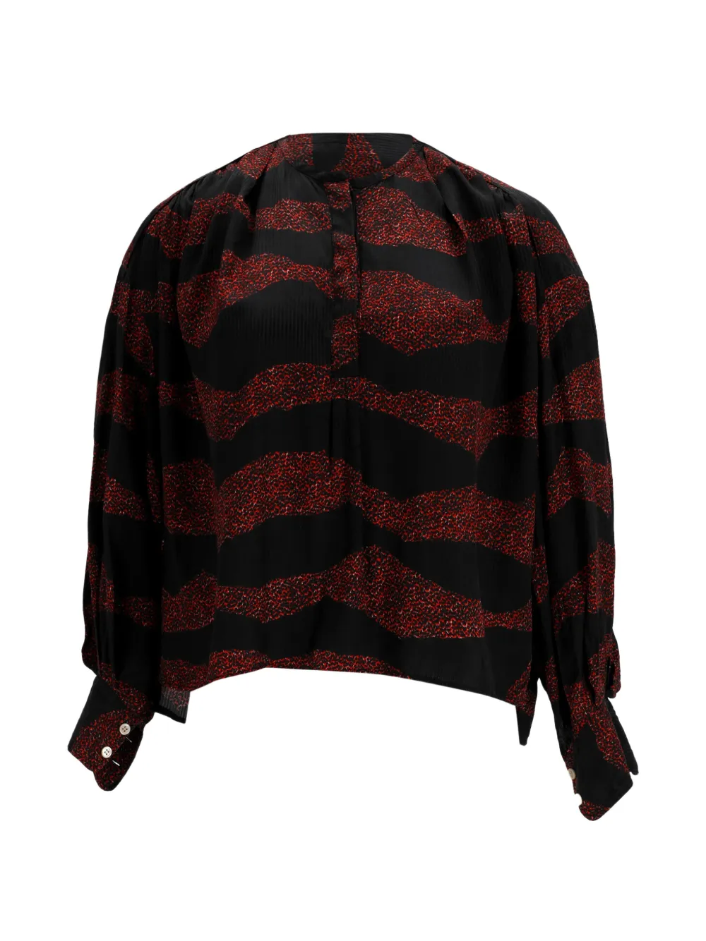 ISABEL MARANT striped shirt - Nero