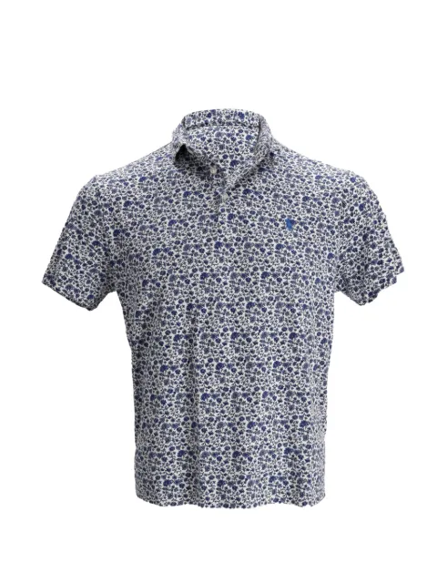 Polo Ralph Lauren Vintage floral-print cotton polo shirt