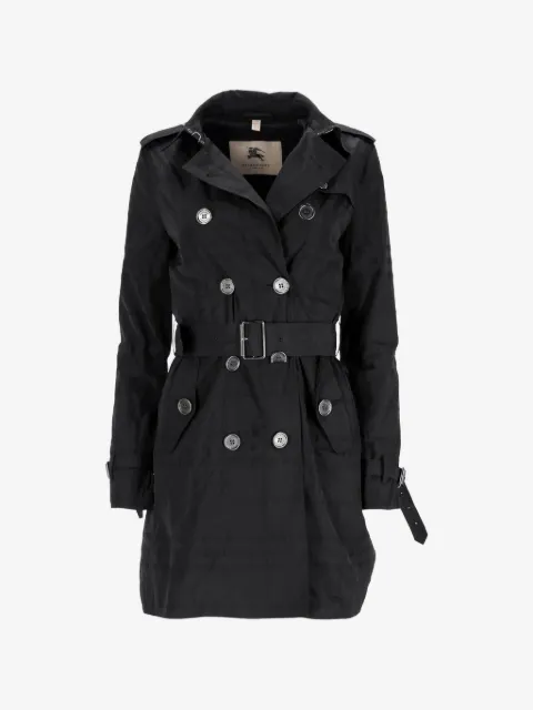 Burberry Pre-Owned belted double-breasted trench coat