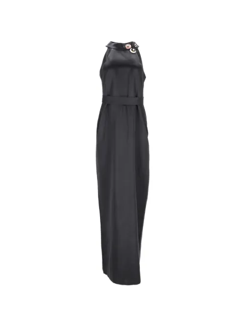 PUCCI Pre-Owned The Emilio halter-neck embellished maxi dress