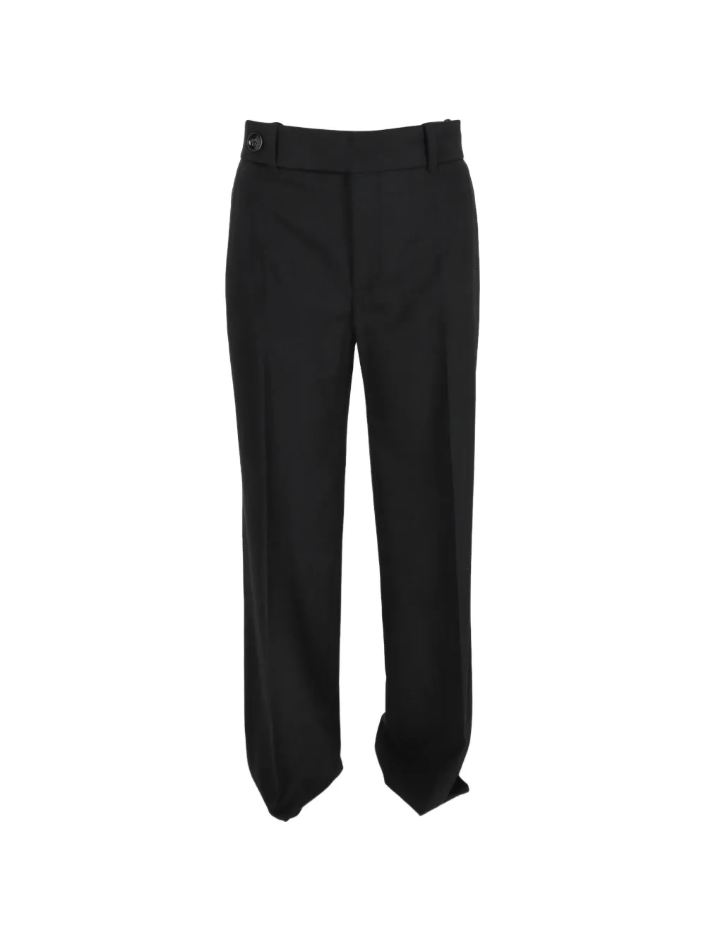 Chloé Pre-Owned pressed-crease trousers - Nero