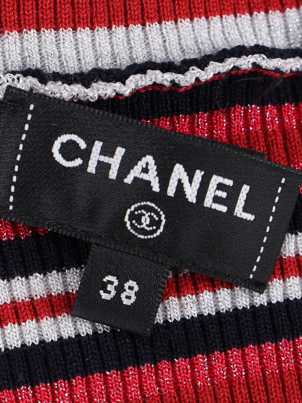 Turtleneck Striped Top