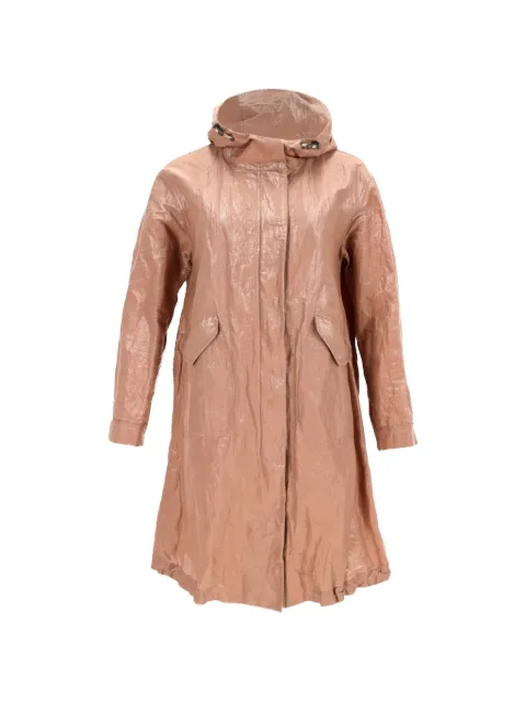 Brunello Cucinelli Vintage impermeable con capucha