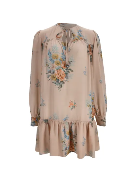 Alexander McQueen Pre-Owned floral-print mini dress