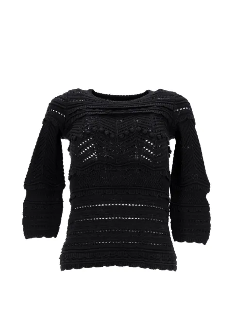 ISABEL MARANT openwork-construction sweater