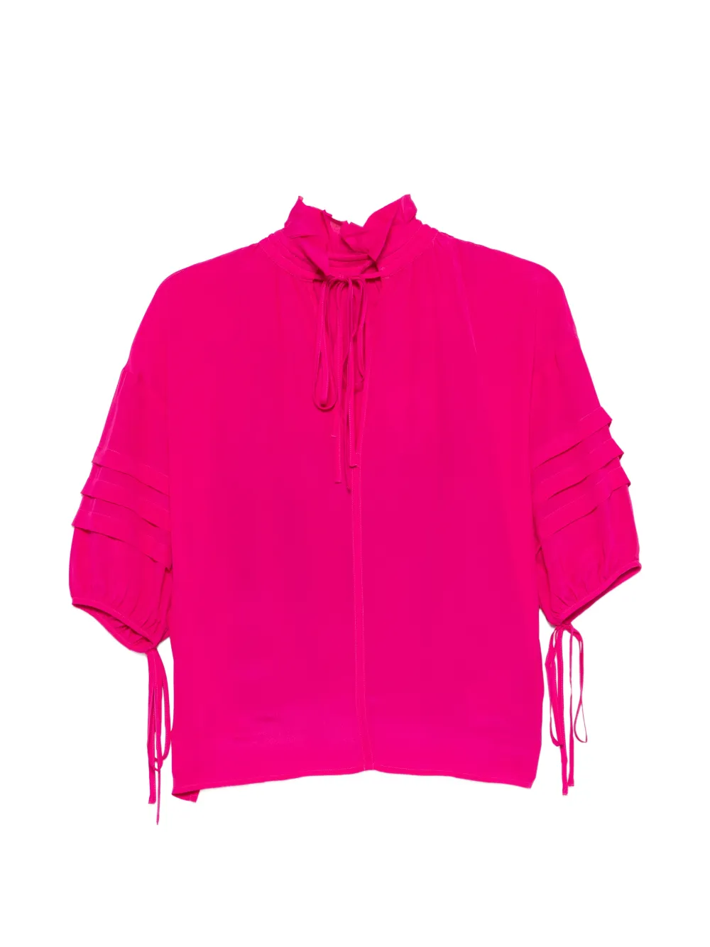 PSOPHIA Blusa con balze - Rosa