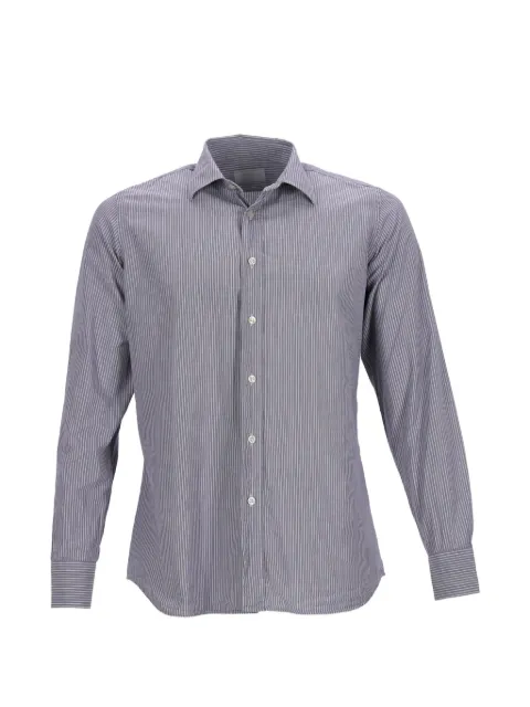 Prada Pre-Owned striped cotton shirt