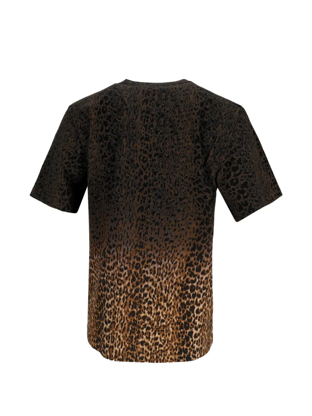 トップス LAD MUSICIAN / 22AW OMBRE LEOPARD SHIRT Saint Laurent Pre-Owned Ombré leopard-print T-shirt | Black