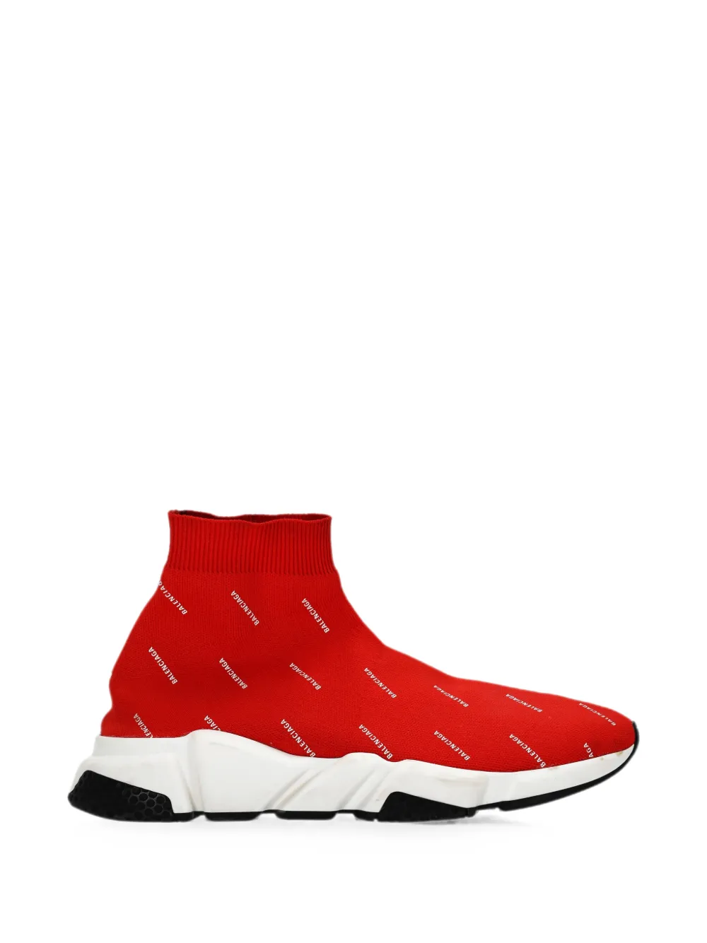 Balenciaga Pre-Owned Speed logo-print sneakers - Rot