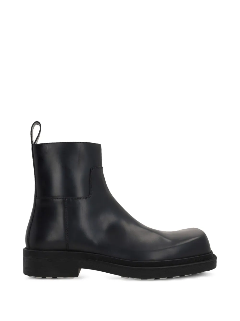 Bottega Veneta Pre-Owned square-toe boots – Black