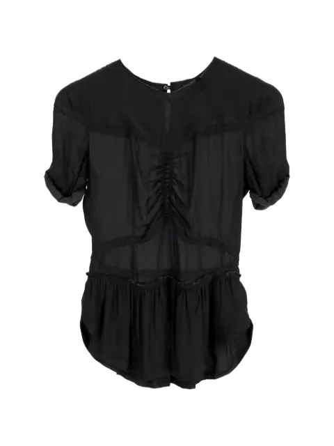 Isabel Marant Vintage blusa fruncida