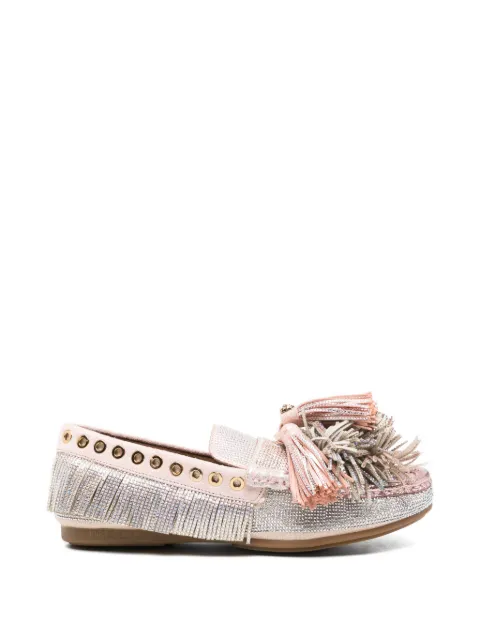 Kurt Geiger tassel fringed loafers