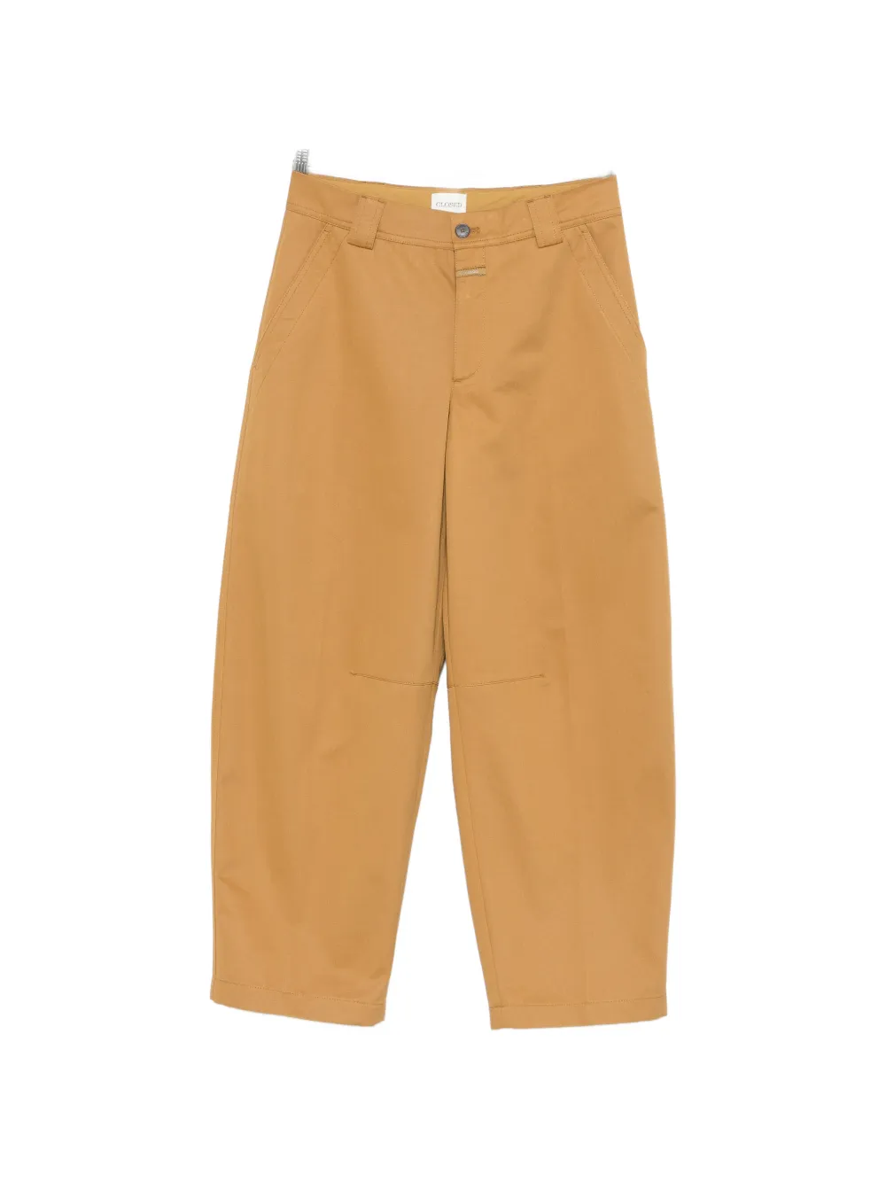 Closed Romi Diagonal-pockets Trousers In Brown