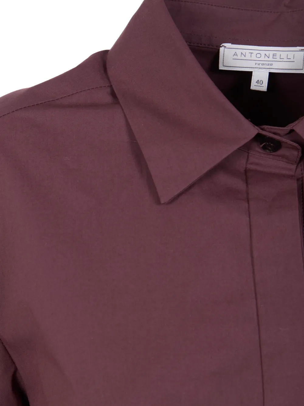  Antonelli Polo-collar Short-sleeve Dress - Brown 