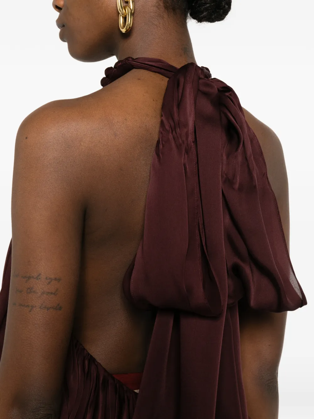 ZIMMERMANN Luna top met halternek Rood