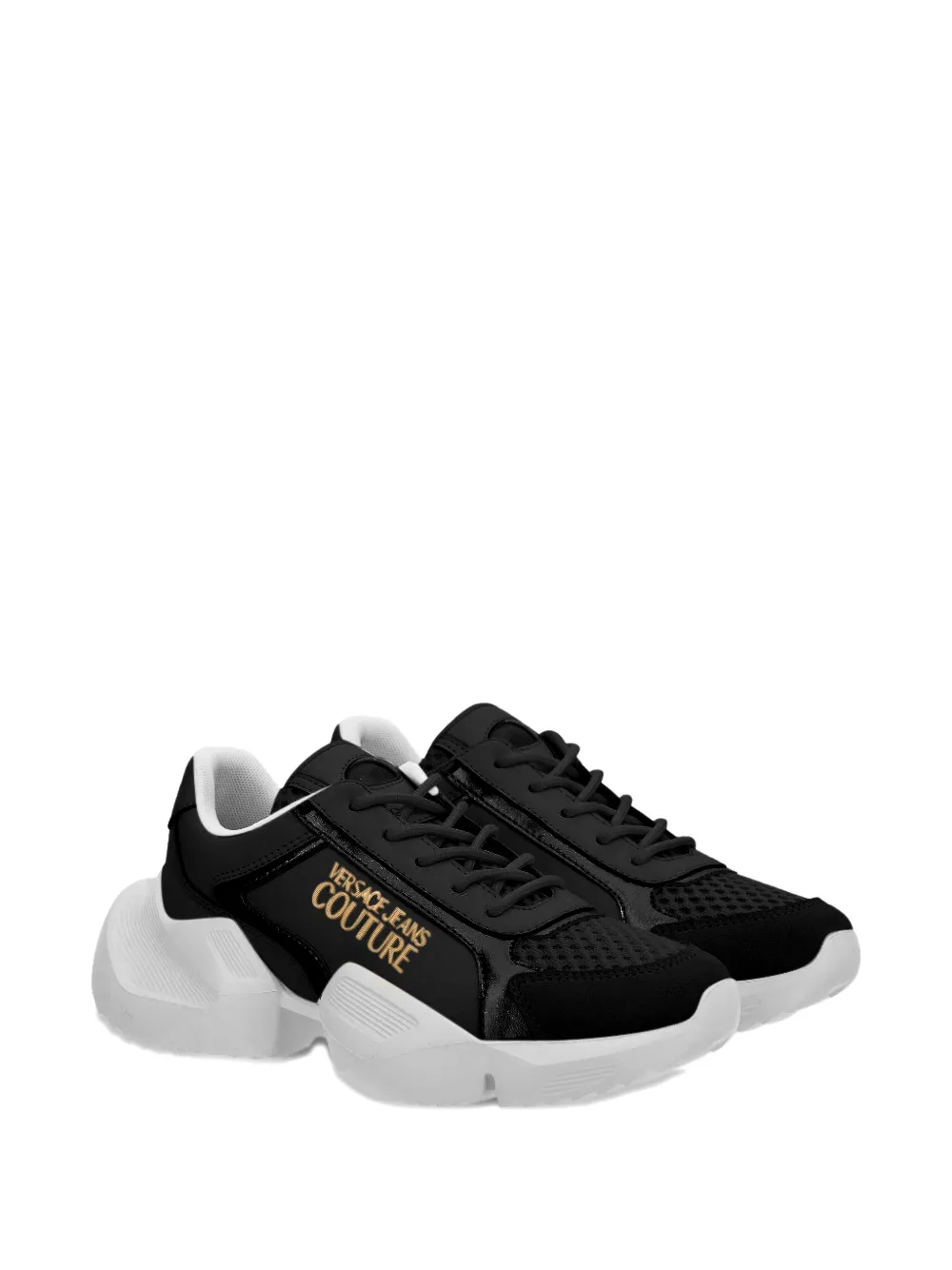 Versace Jeans Couture Fondo Gravity sneakers Zwart