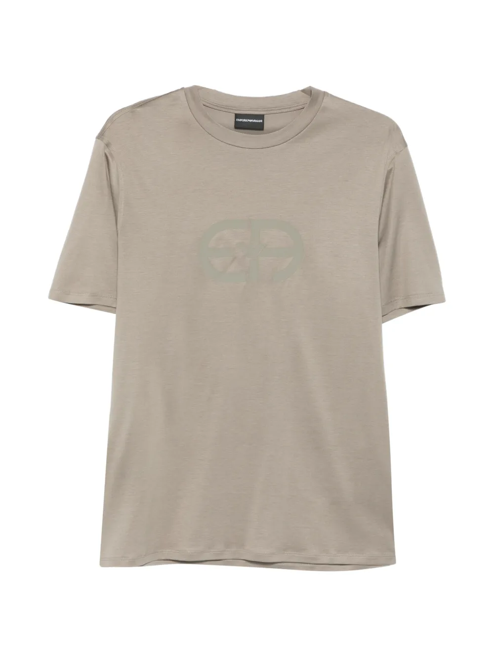 Emporio Armani T-shirt con logo - Grigio