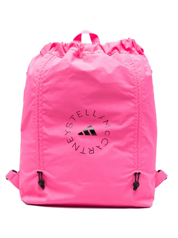 Adidas By Stella McCartney ロゴ バックパック | ピンク | FARFETCH JP