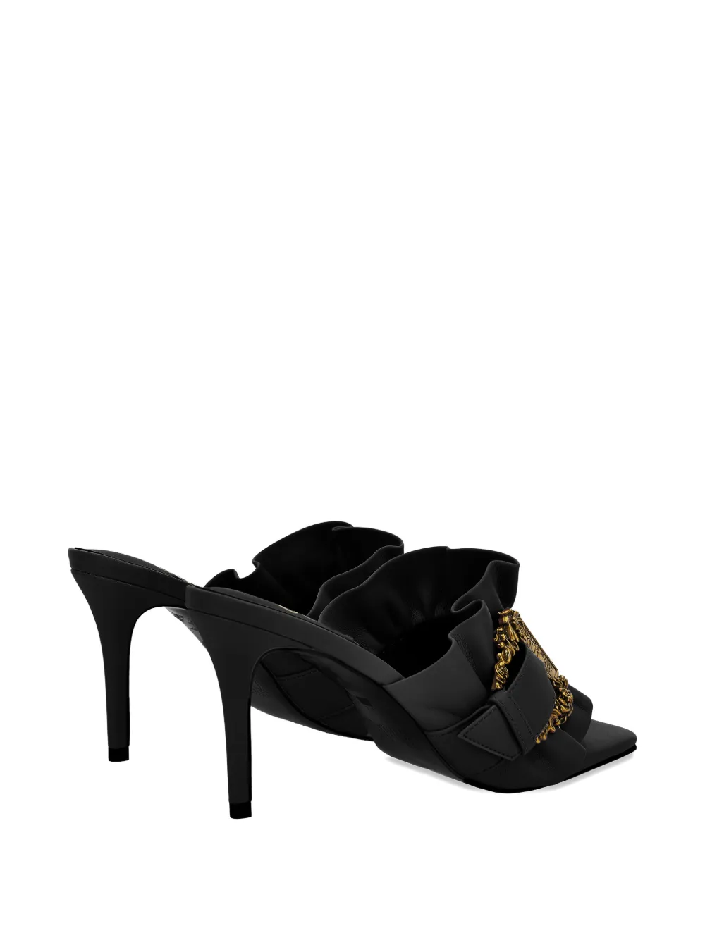 Versace Jeans Couture Fondo Emily sandalen Zwart